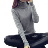 OHCLOTHING Refeeldeer Women Turtleneck Winter Sweater Women 2018 Long Sleeve Knitted Women Sweaters
