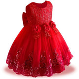 Summer Dress for Children Flower Girls Dress Party Wedding Dress Elegent Princess Vestidos