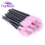 Plastic Handle Eyelashes Brush Disposable Eyelash Brushes Makeup Tool Synthetic Colorful Brushes for