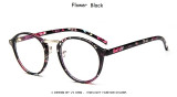 Fashion Transparent round glasses clear frame Eye Glasses Frame