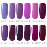 Gel Nail polish Nails Gel Primer Semi Permanent Top Coat UV 7ML Colors