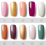 Gel Nail polish Nails Gel Primer Semi Permanent Top Coat UV 7ML Colors