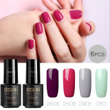 Gel Nail polish Nails Gel Primer Semi Permanent Top Coat UV 7ML Colors
