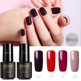 Gel Nail polish Nails Gel Primer Semi Permanent Top Coat UV 7ML Colors