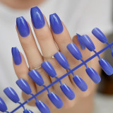 Sugar Grape Purple False Nails Full Cover