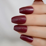 Sugar Grape Purple False Nails Full Cover