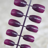 Sugar Grape Purple False Nails Full Cover