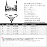VenusFox sexy lace transparent push up lingerie bralette