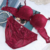 VenusFox Lace Sexy Push-up Bra Panty Sets