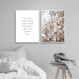 Boho Woman Poppy Flower Nordic Poster Autumn Nature Landscape Print Wall Art Canvas Painting Picture Scandinavian Home Decor