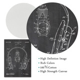 Dj Equipment Vintage Poster And Prints Dj Headphones Patent Blueprint Wall Art Prints Painting Pictures Modern Home Decoration