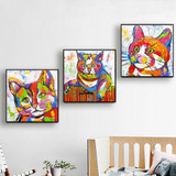 Cat Posters and Prints Print on Canvas Wall Art Animals Picture