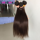 Brazilian Straight Hair Weave Bundles Non-Remy 30 Inch Human Hair Extensions color 1B/2/4/27/99J/Burgundy Ombre Bundles