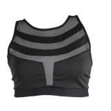 Strap Backless Sport Bras Women Schokproof Running Yoga Top Breathable Mesh Workout Shirt Camis Ladies Fitness Bra | FajasShapewear.com