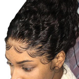 Glueless Curly Lace Front Human Hair Wigs