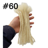 Handmade Dreadlocks Hair Extensions 40 Locs (0.4cm Width)