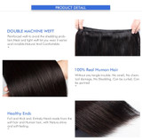 Silky Straight Peruvian Hair Bundles