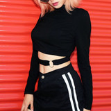 Ribbed Crop Sweater Ribbed Crop Sweater