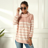 Turtleneck Striped Sweater