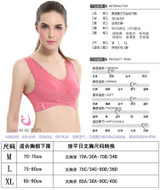 High Impact Sports Bra Padded Cross Buckle Shockproof Running Fitness Sports Vest Yoga Bra for Workout | FajasShapewear.com