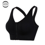 Wholesale Women Sports Bra Fitness Yoga Tennis Running Wirefree Zipper Sports Bra Cool Seamless Bra Wholesale Women Sports Bra Fitness Yoga Tennis Running Wirefree Zipper Sports Bra Cool Seamless Bra