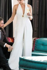 V Neck  Elegant Jumpsuit