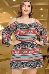 Ethnic Boho Mini Dress