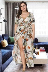Boho Split Maxi Dress