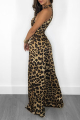 Leopard Sexy Jumpsuit