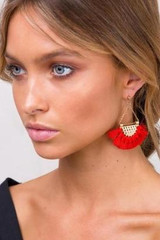 Fringing Dangle Earrings