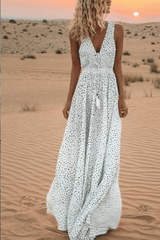 Bohemian White Dress