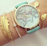 Leaf Knot Bracelet Set