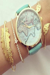 Leaf Knot Bracelet Set