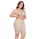 Body Shaper Women Plus Size Full Body Tummy Control Shapewear Seamless Bodysuit Postpartum Simming Bodysuit Shapewear | FajasShapewear.com