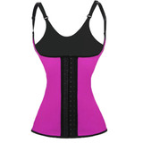 Women's Vest Style Adjustable Shoulder Straps Latex Underbust Corset Waist Trainer Cincher Body Shaper Shapewear Women's Vest Style Adjustable Shoulder Straps Latex Underbust Corset Waist Trainer Cincher Body Shaper Shapewear