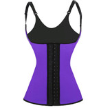 Women's Vest Style Adjustable Shoulder Straps Latex Underbust Corset Waist Trainer Cincher Body Shaper Shapewear Women's Vest Style Adjustable Shoulder Straps Latex Underbust Corset Waist Trainer Cincher Body Shaper Shapewear