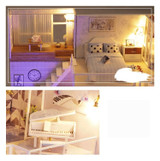 Cutebee Doll House Furniture Miniature Dollhouse DIY Miniature House Room Box Theatre Toys for Children DIY Dollhouse Njxw-B
