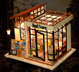 Cutebee Doll House Furniture Miniature Dollhouse DIY Miniature House Room Box Theatre Toys for Children DIY Dollhouse Njxw-B