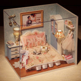 Furniture Miniatura Diy Doll Houses Miniature Dollhouse Wooden Toys For Children Grownups Birthday Gift