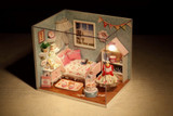 Furniture Miniatura Diy Doll Houses Miniature Dollhouse Wooden Toys For Children Grownups Birthday Gift