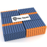 Waffle Darts 400-Pieces Set, Ultimate Nerf Foam Toy Darts By Ray Squad, Premium Refill Bullets For N-Strike Guns, Universal Mega Pack, Firm and Safe Nerf Accessories Amazing Precision Control