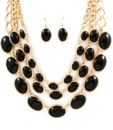 Necklace & Earring Set - 704125
