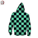Demon Slayer Jacket <br>Tanjiro Pattern