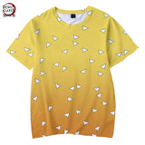 Demon Slayer Shirt <br>Zenitsu Pattern