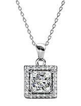 Sterling Silver Necklace By Luxedore