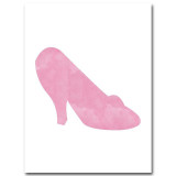 Magical Princess Canvas Print Set - Pink Wall Art (Unframed)