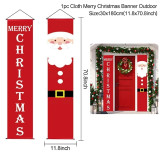 Santa Claus Banner Christmas Decoration For Home Merry Christmas