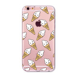 Cute Silicone Phone Back Case For iphone