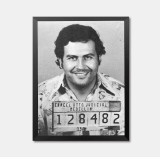 Large size Printing Oil Painting Pablo Escobar