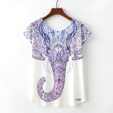 Cute Cat Summer Novelty Women T Shirt